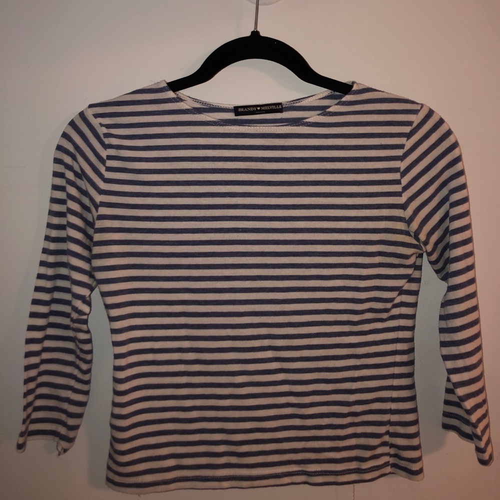 Long sleeve striped shirt